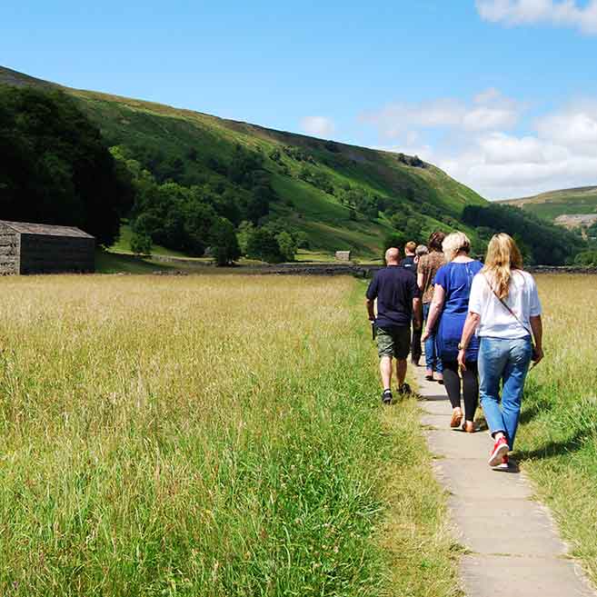 Muker meadows walk Yorkshire Dales